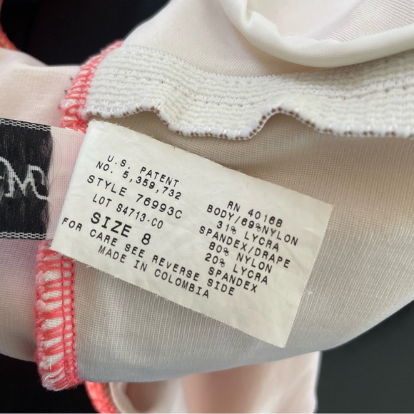 Pink and Black Women's Swimsuit - Picture 6 of 10